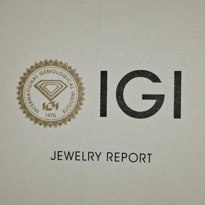 IGI CERTIFIED NATURAL SAPPHIRE 1.35 CT
