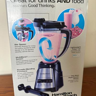 Hamilton Beach MultiBlend Blender - NEW