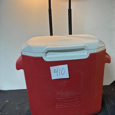 Coleman Cooler on Wheels