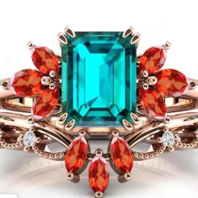 Radient Paribarbra Tourmaline Wedding/Bridal Set