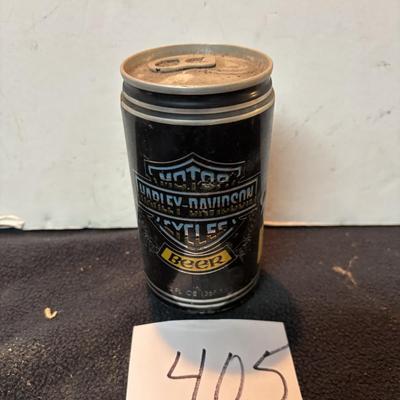 Vintage Harley Davidson Beer Can