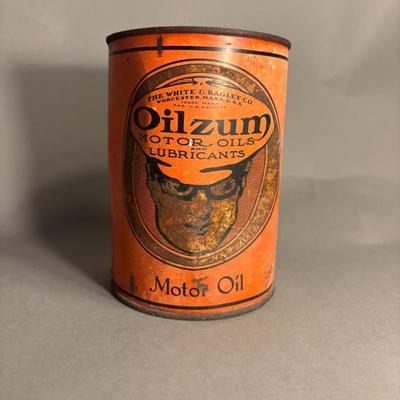 Oilzum Motor Oil Can