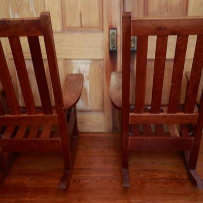 Cypress Hand Made Rocking Chairs