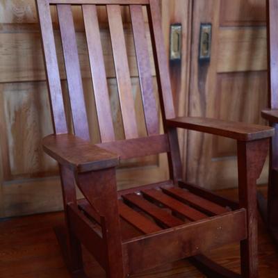 Cypress Hand Made Rocking Chairs