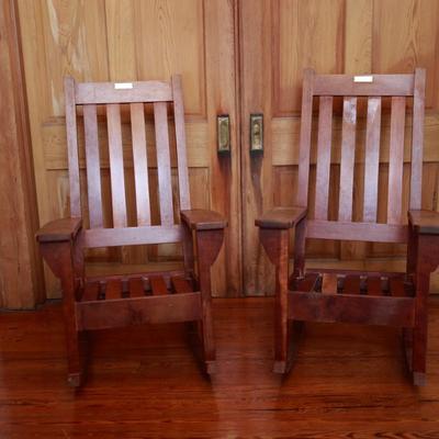 Cypress Hand Made Rocking Chairs