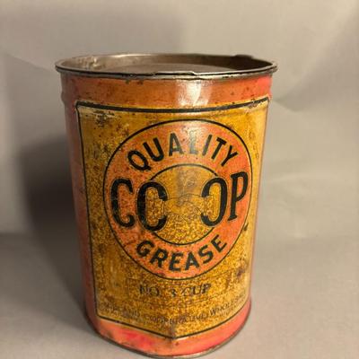 Quality Grease Antique Oil Can