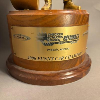 Chuck Schuks Kragen Nationals 2006 Funny Car Champion Trophy