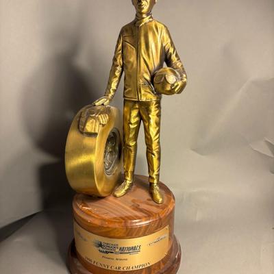 Chuck Schuks Kragen Nationals 2006 Funny Car Champion Trophy