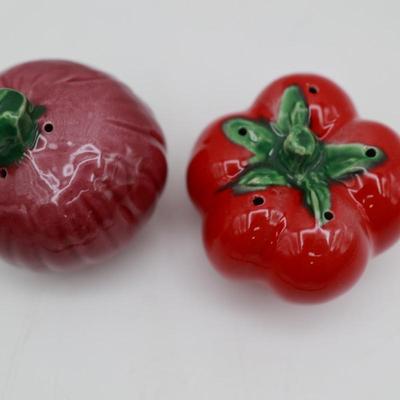 Trifles Made in Italy Vegetable Cruet Set - Oil, Vinegar,‎ Salt and Pepper Tray