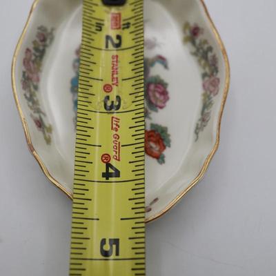 WEDGWOOD Kutani Crane (2) Bells and (3) Trinket Dishes