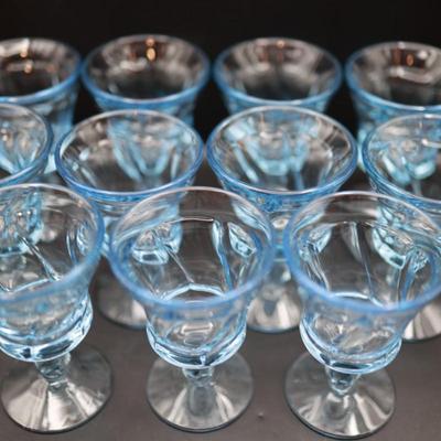 FOSTORIA Jamestown Blue 4.5" Glasses