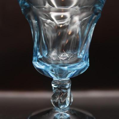 FOSTORIA Jamestown Blue 4.5" Glasses