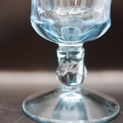 FOSTORIA Jamestown Blue 4.5" Glasses
