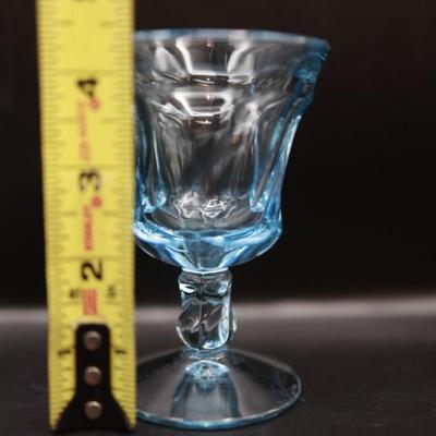 FOSTORIA Jamestown Blue 4.5" Glasses