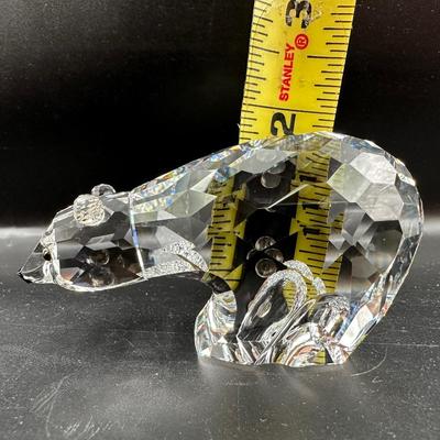 Swarovski Crystal Figurine Polar Bear