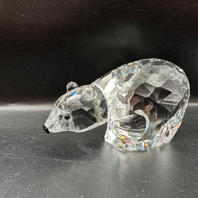 Swarovski Crystal Figurine Polar Bear