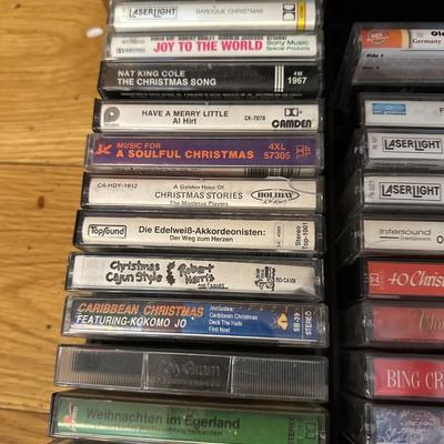 Cassette Tapes & Storage Drawers