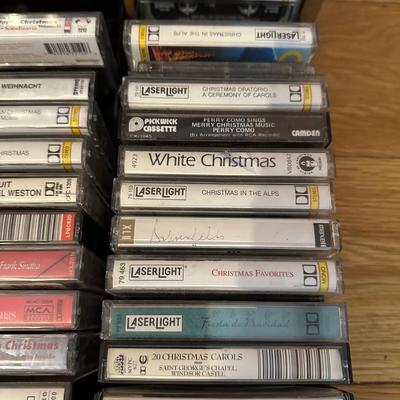 Cassette Tapes & Storage Drawers