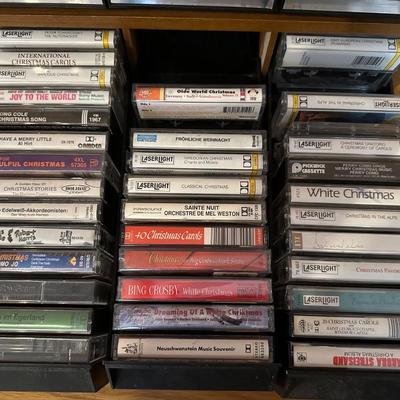 Cassette Tapes & Storage Drawers