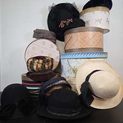 LOT 66: Variety of Ladies' Hats