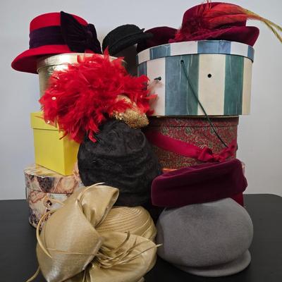LOT 68: Red Hats, Black Hats, Grey Hats, and More