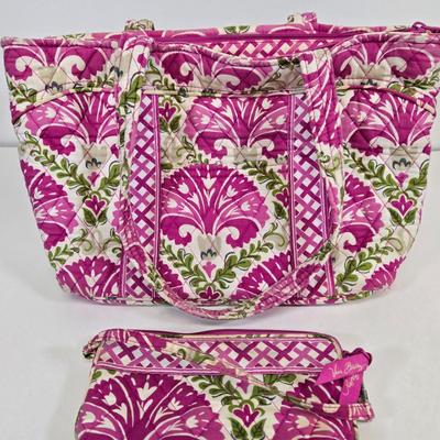 LOT 75: Vera Bradley Hand Bag, Tablet Carrier, and More