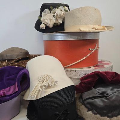 LOT 94: Fashionable Ladies' Hats For Every Occasion