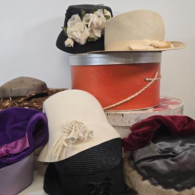 LOT 94: Fashionable Ladies' Hats For Every Occasion