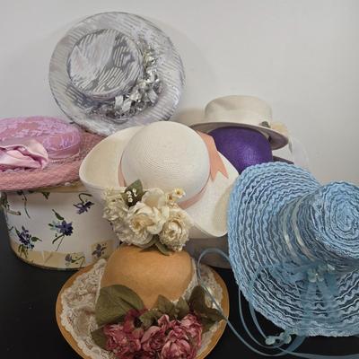 LOT 95: The Perfect Accessory for your Summer Sun Dress/ Light Weight Hats