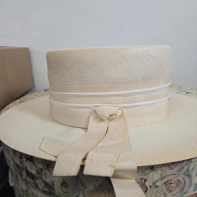 LOT 96: Formal Hats and Velvet Clutch Purse