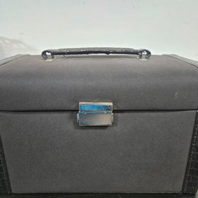 LOT 98: Jewelry/ Makeup Box and More