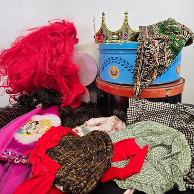 LOT 100: Wigs, Hair Pieces, Country Bonnets, and More