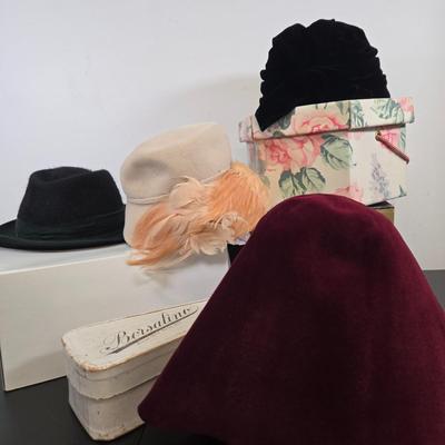LOT 101: Multiple Ladies' Hats