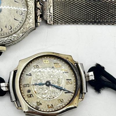 LOT: 167J: Antique/Vintage Watch Lot for Craft or Repair