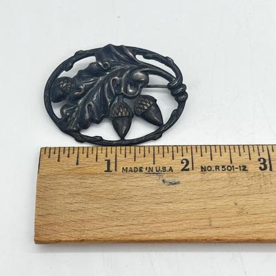 LOT 185J: Vintage Sterling Brooch - 10.8 Grams