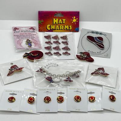 LOT 189: Red Hat Society Lot