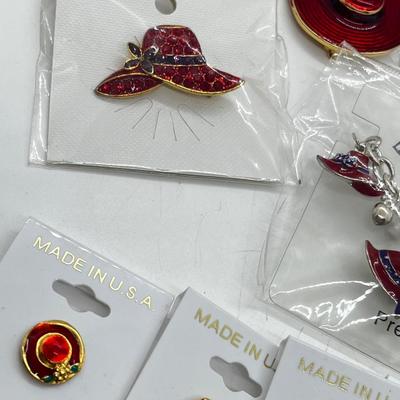 LOT 189: Red Hat Society Lot
