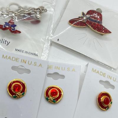 LOT 189: Red Hat Society Lot