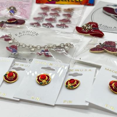LOT 189: Red Hat Society Lot