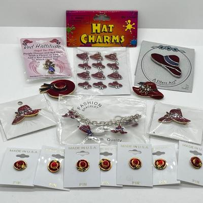 LOT 189: Red Hat Society Lot