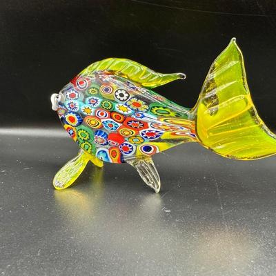 Art Glass Fish Figurine