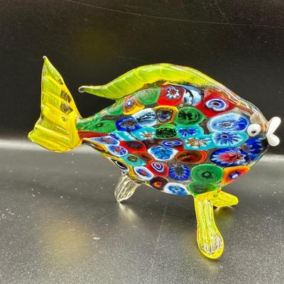 Art Glass Fish Figurine