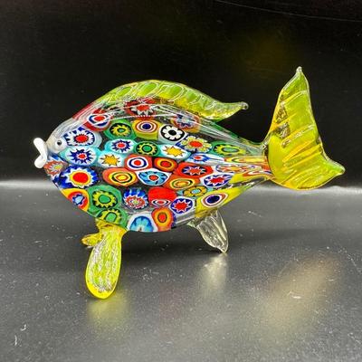 Art Glass Fish Figurine