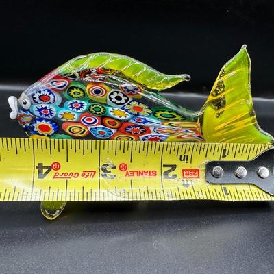 Art Glass Fish Figurine