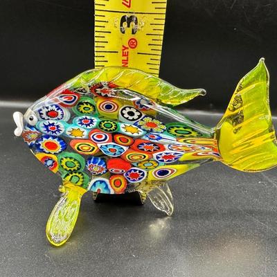Art Glass Fish Figurine