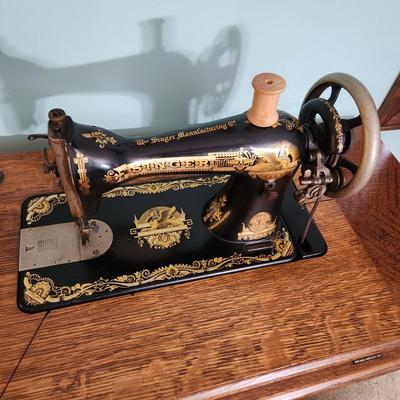 Antique Singer Treadle Sewing Machine Working Condition