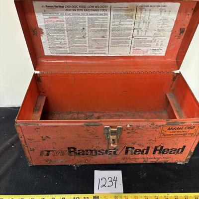 Red Head Tool Box