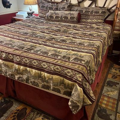 Bear Motif King Sized Bedding (PB-MG)