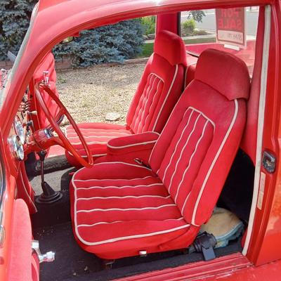 Custom 1966 Volkswagen Beetle Pickup Conversion – 1300cc Engine, Street Rod Style