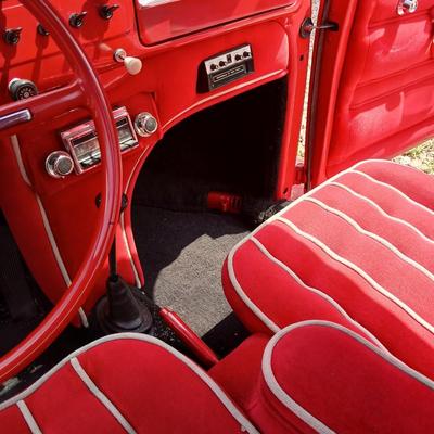 Custom 1966 Volkswagen Beetle Pickup Conversion – 1300cc Engine, Street Rod Style